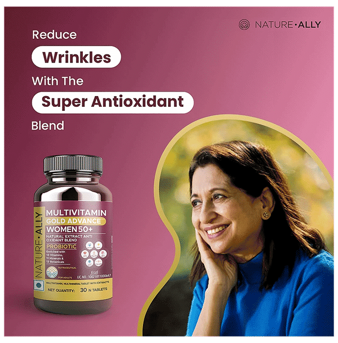 Nature Ally Multivitamin Gold Advance Women 50+ Tablet