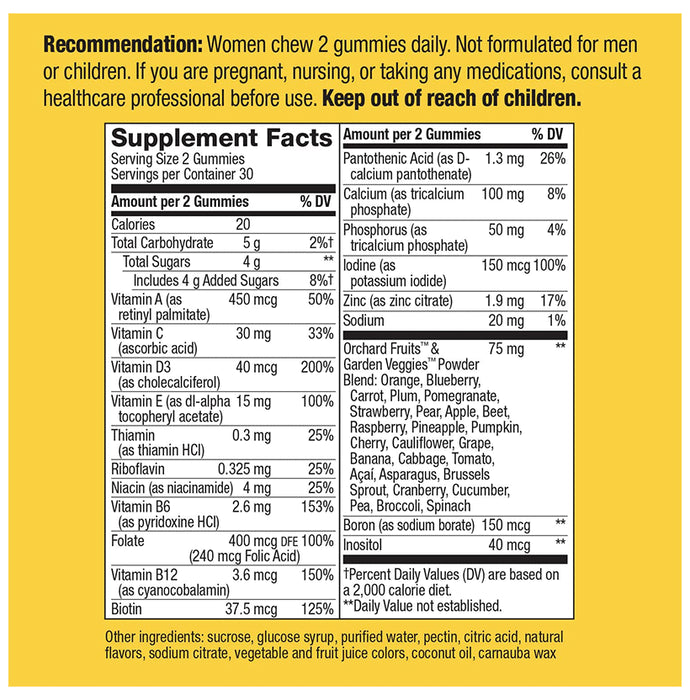 Nature's Way Alive Women's Gummies Gummy