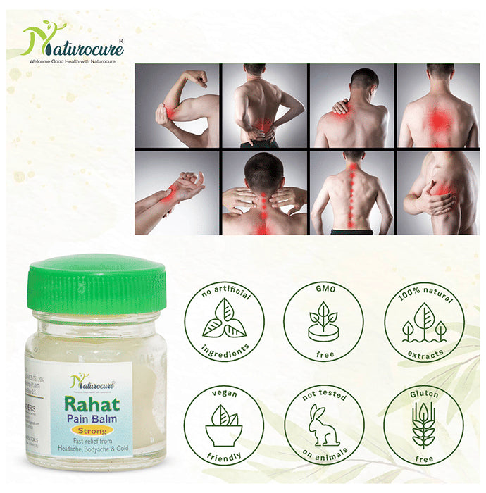 Naturocure Rahat Pain Balm (10gm Each)