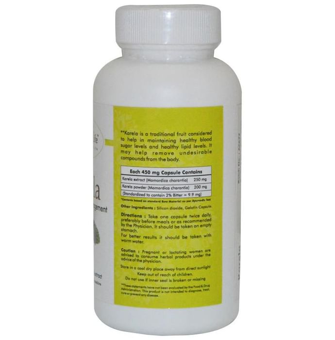 Naturz Ayurveda Karela 450mg Capsule