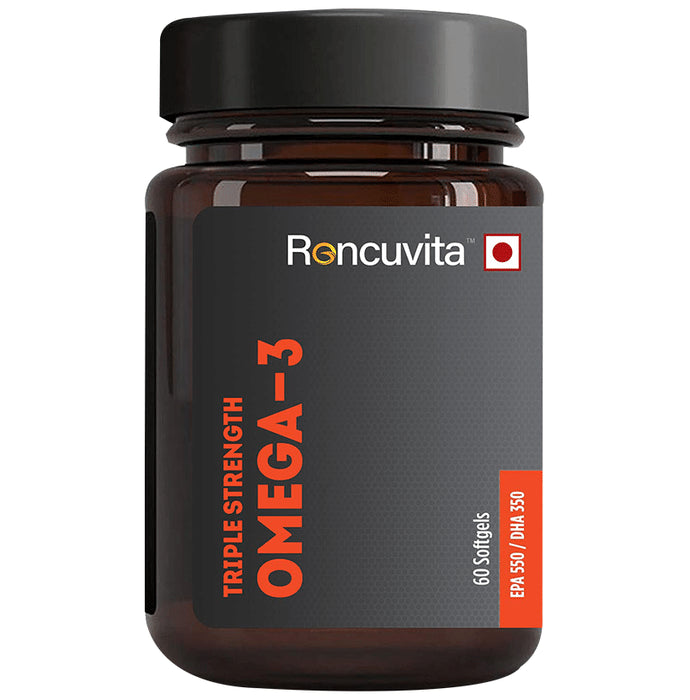 Roncuvita Triple Strength Omega 3 Softgel - Classic Derma