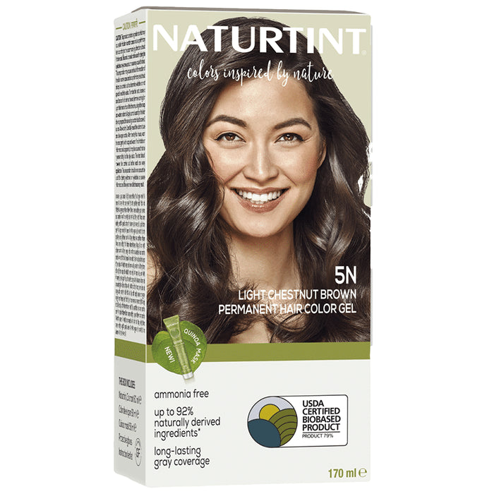 Naturtint Permanent Hair Color 5N Light Chestnut Brown - Classic Derma
