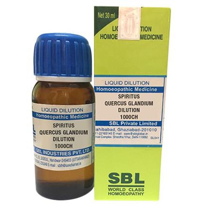 SBL Spiritus Quercus Glandium Dilution 1000 CH - Classic Derma