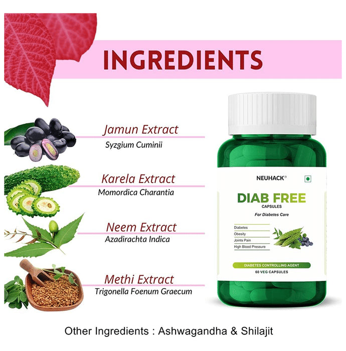 Neuhack Diab Free Veg Capsule