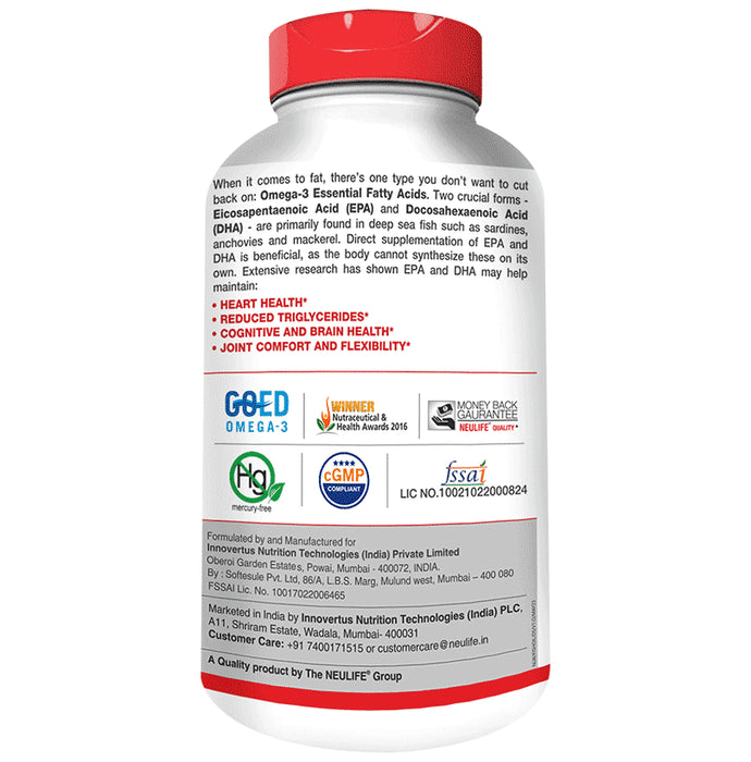 Neulife Deep Sea Fish Oil 1000mg Tablet