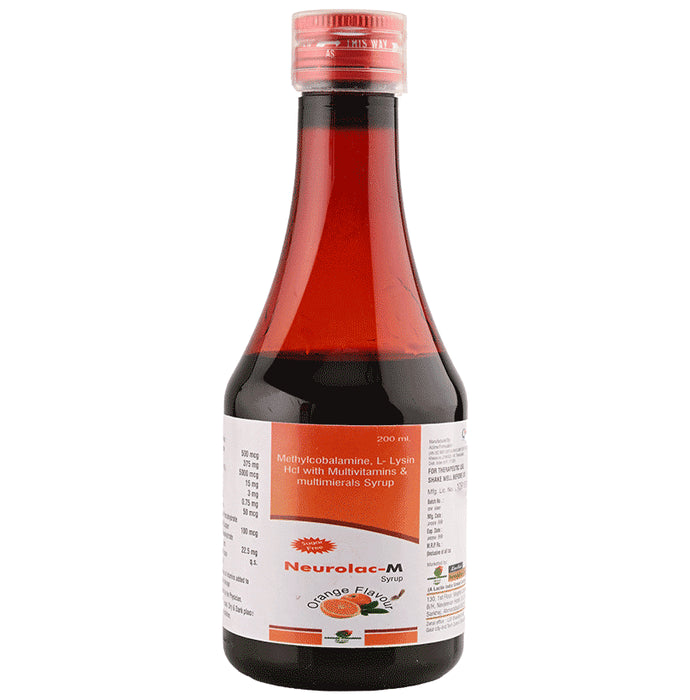 Neurolac-M Syrup Orange Sugar Free