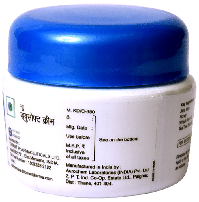 New Dewsoft Nutrient Rich Moisturiser Cream | With Aloe Vera, Honey & Tea Tree Extract