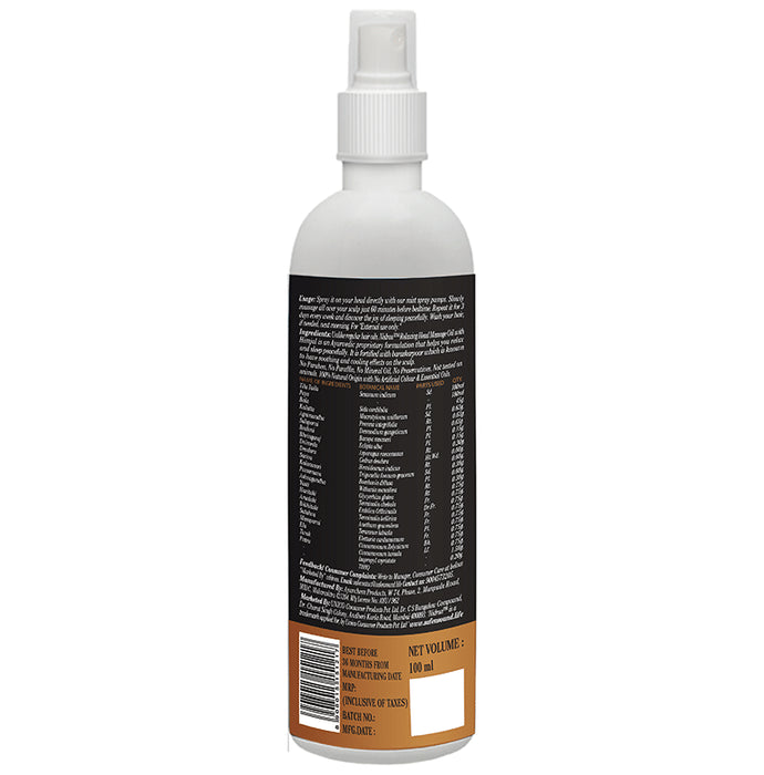 Nidraa Relaxing Head Massage Oil with Himjal