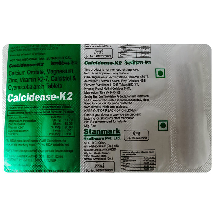 Calcidense-K2 Tablet