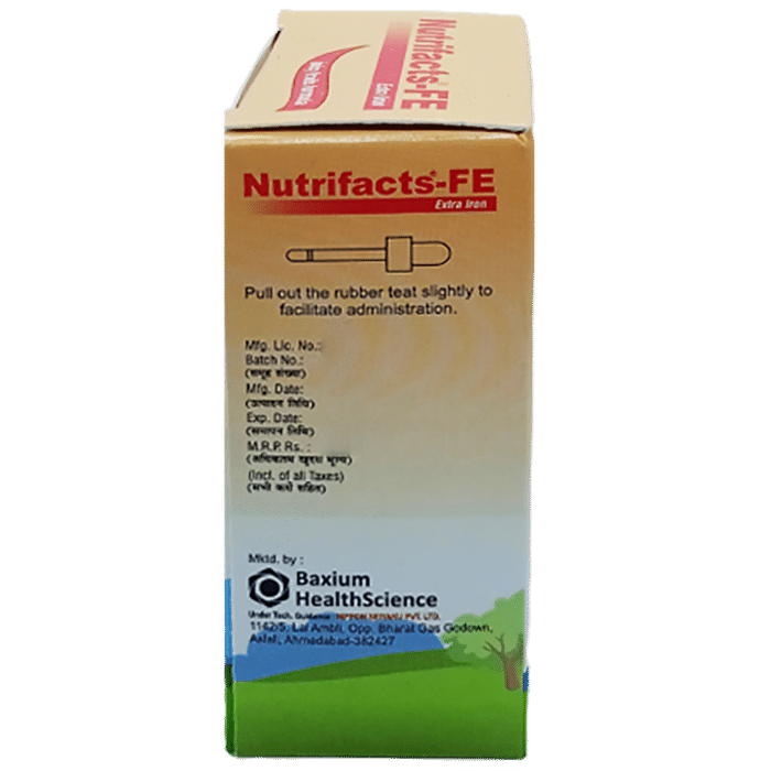 Nutrifacts-Fe Drop Juicy Fruit Formula