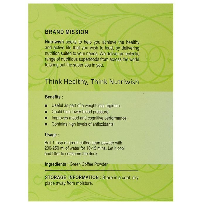 Nutriwish Green Coffee Powder