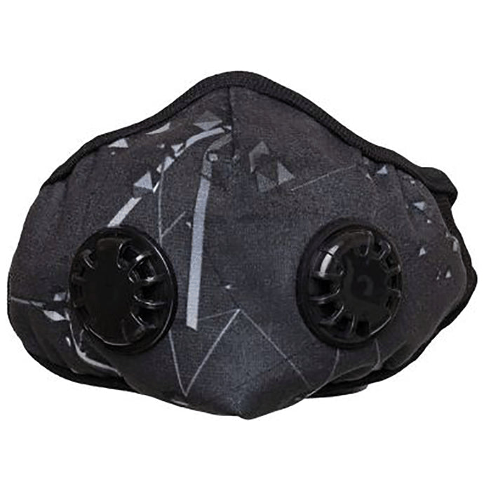 O2+ Electro Reusable Anti Pollution Mask with N99 Active Carbon Grade Filter Large - Classic Derma