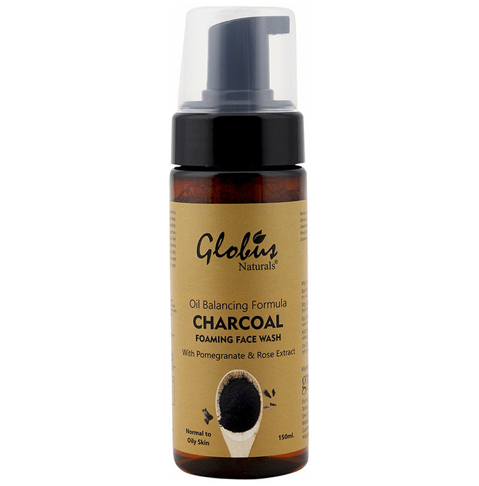 Globus Naturals Charcoal Foaming Face Wash - Classic Derma