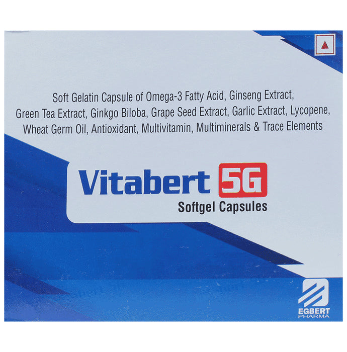 Vitabert 5G Softgel Capsule - Classic Derma