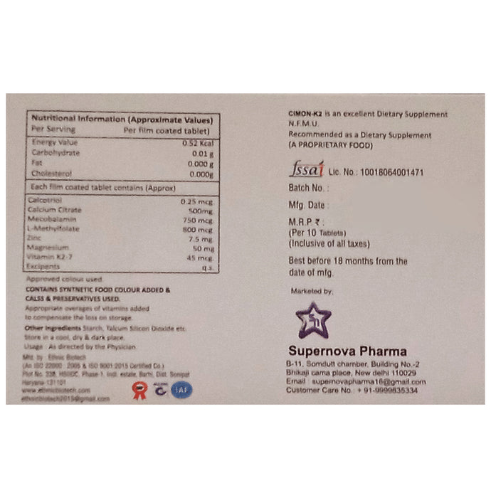 Cimon K2 Tablet