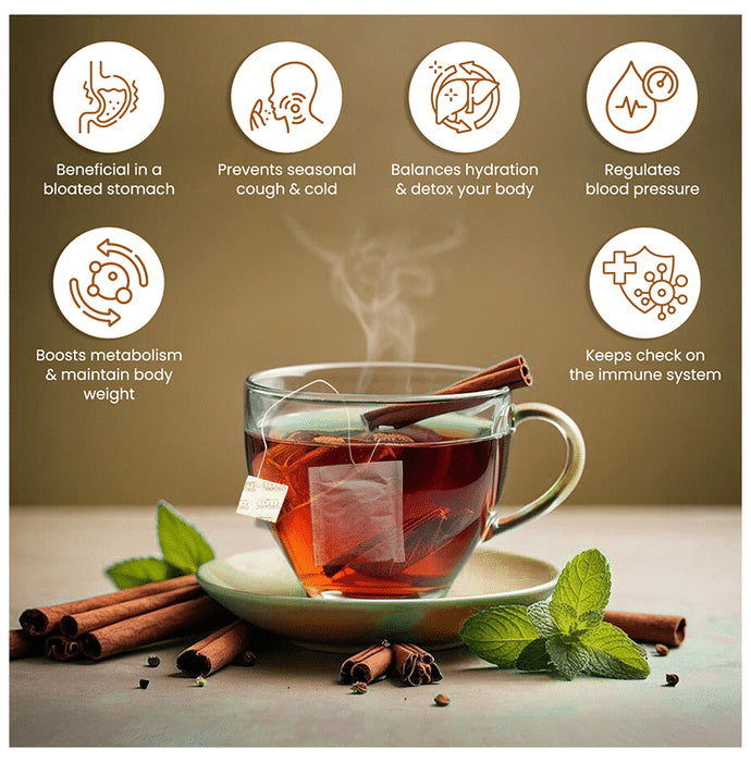 Organic Petals Naturally Sourced Green Tea Bag 2gm (15 Each) Green Apple