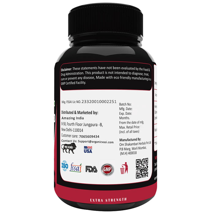 Organic Vasi Horny Goat Weed Extra Strength Capsule