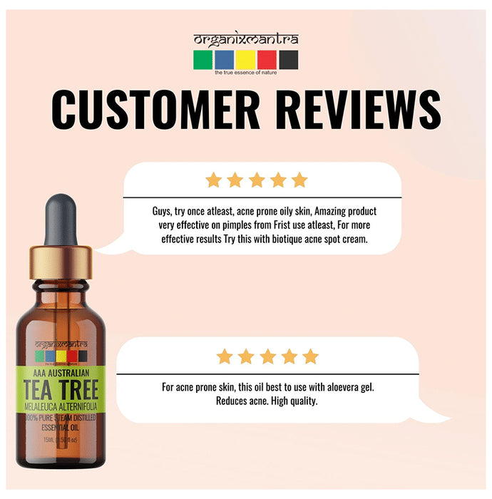 Organix Mantra Australian Tea Tree Essential Oil