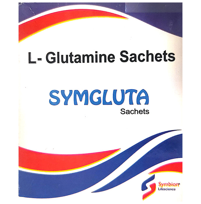 Symgluta L-Glutamine Sachet (15gm Each) Orange - Classic Derma