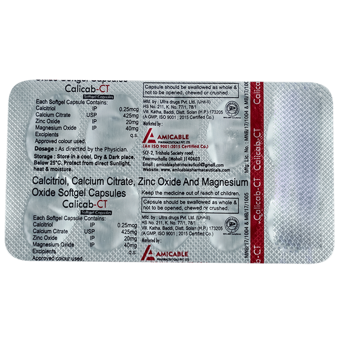 Calicab-CT Softgel Capsule