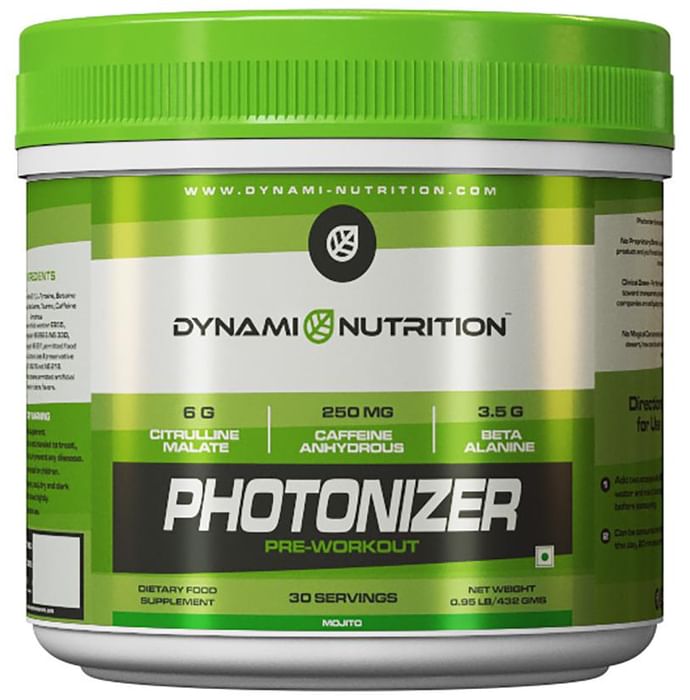 Dynami Nutrition Photonizer Pre-Workout Powder Mojito - Classic Derma