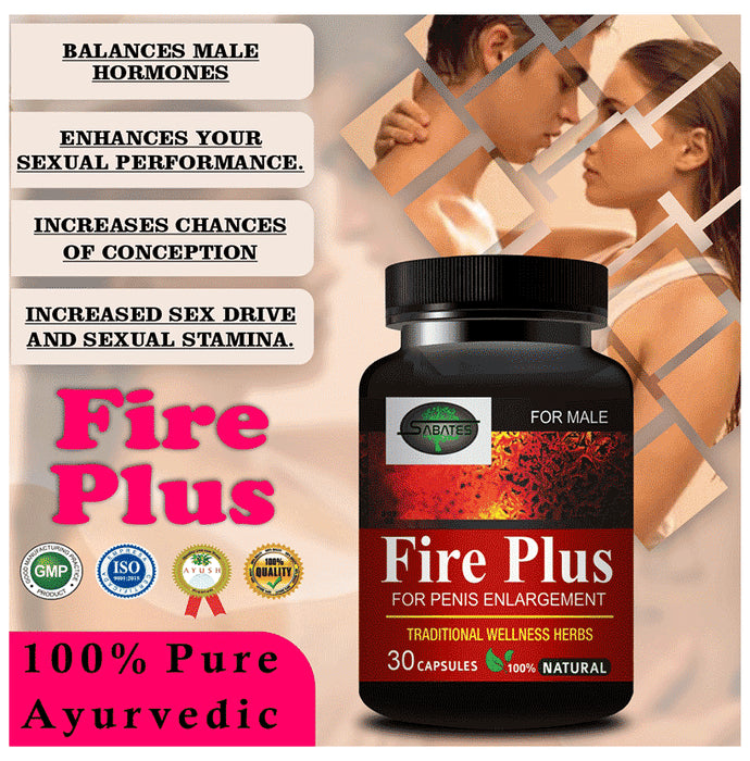 Sabates Fire Plus for Penis Enlargement Capsule