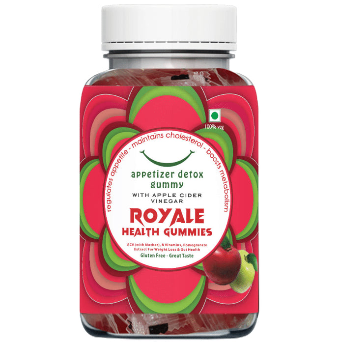 Royale Health Gummies Appetizer Detox Gummy Apple Gluten Free - Classic Derma