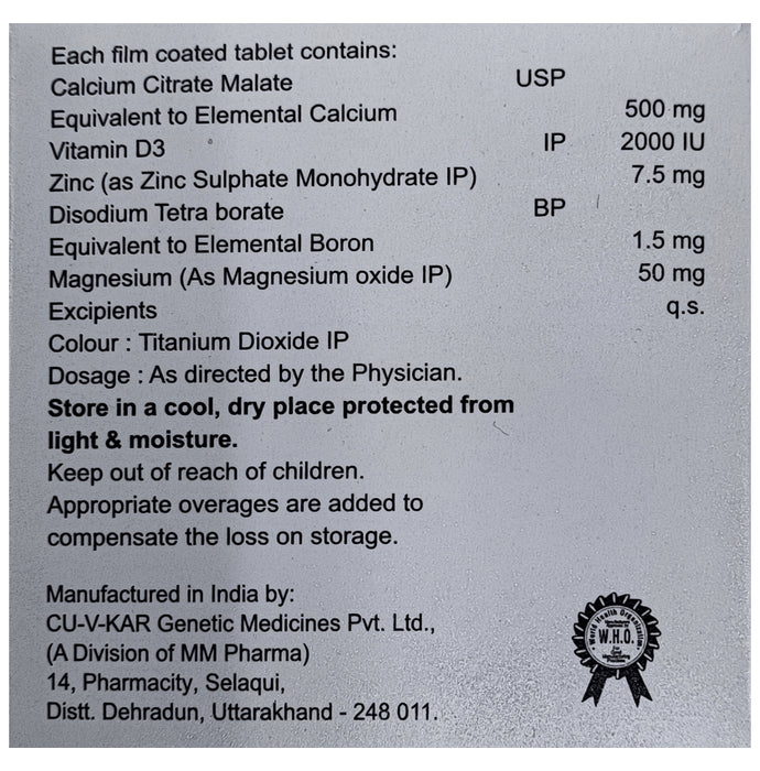 Calking Tablet