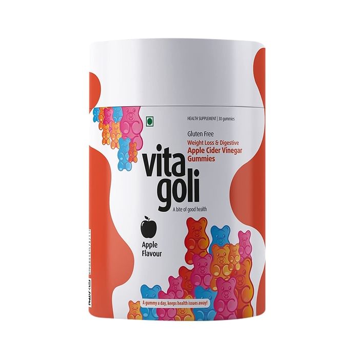 Vitagoli Weight Loss & Digestive Apple Cider Vinegar Gummies Apple - Classic Derma