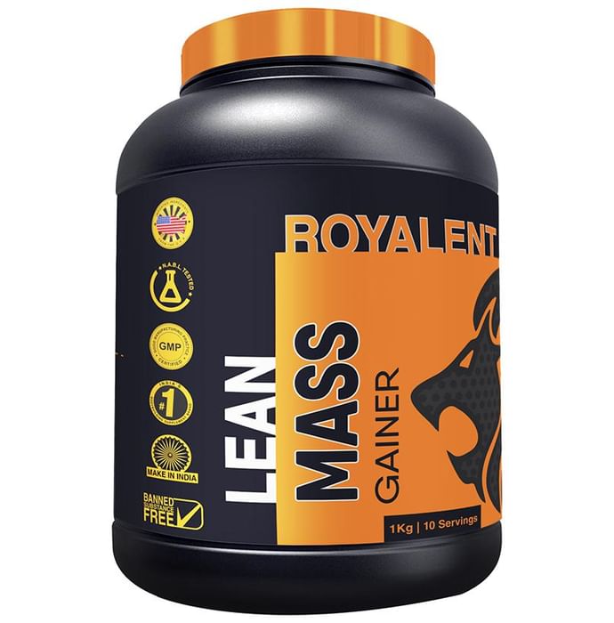 Royalent Lean Mass Gainer Strawberry - Classic Derma