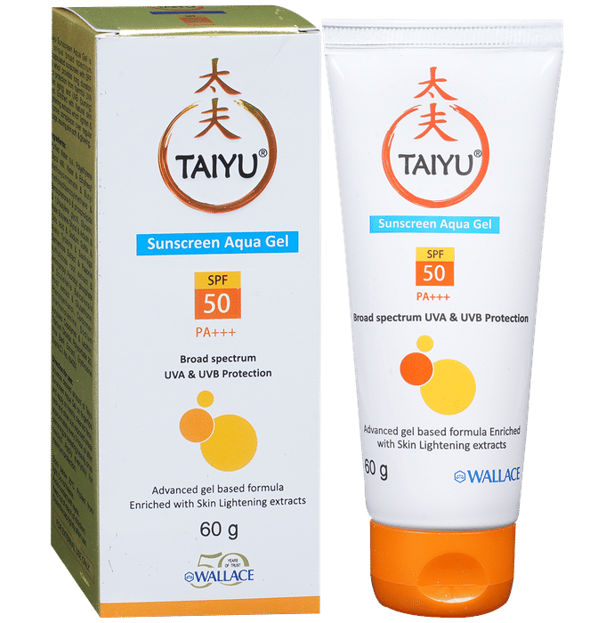 Taiyu Sunscreen Aqua Gel | Broad Spectrum SPF 50 PA+++ - Classic Derma