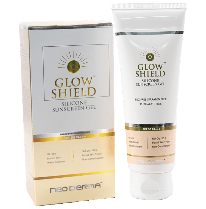Glow Shield Silicone Sunscreen Gel SPF 50 PA+++ - Classic Derma