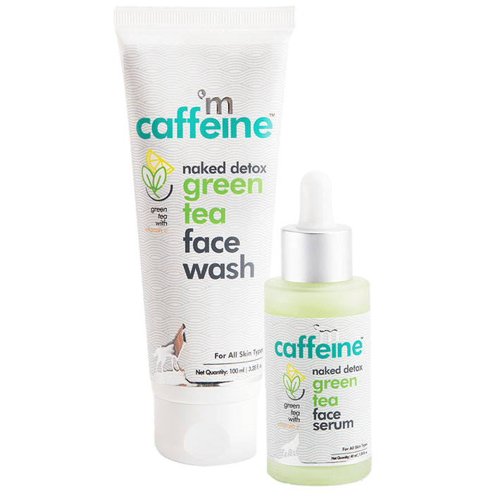 mCaffeine Green Tea Day Hydration Routine Kit - Classic Derma