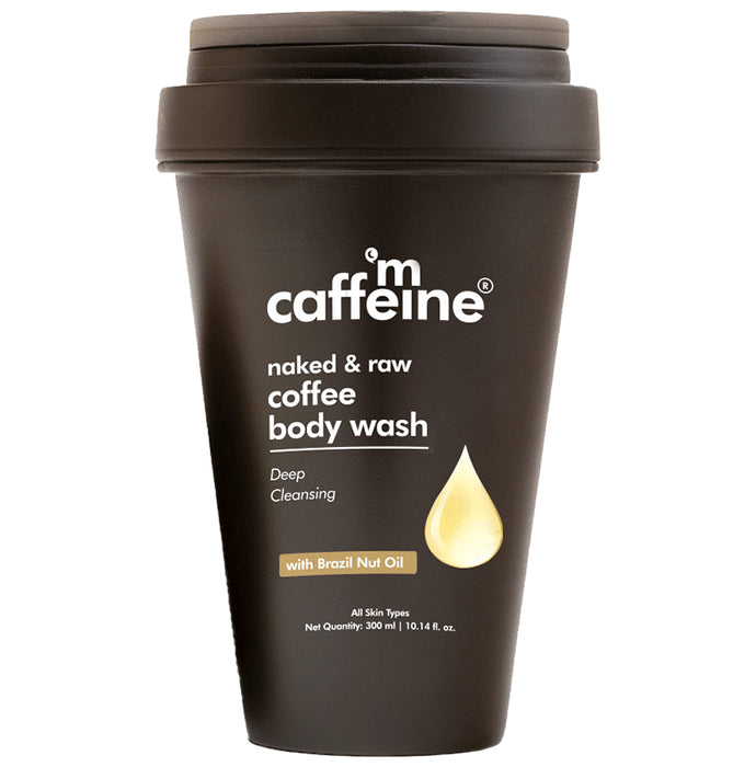 mCaffeine Naked & Raw Coffee Body Wash - Classic Derma