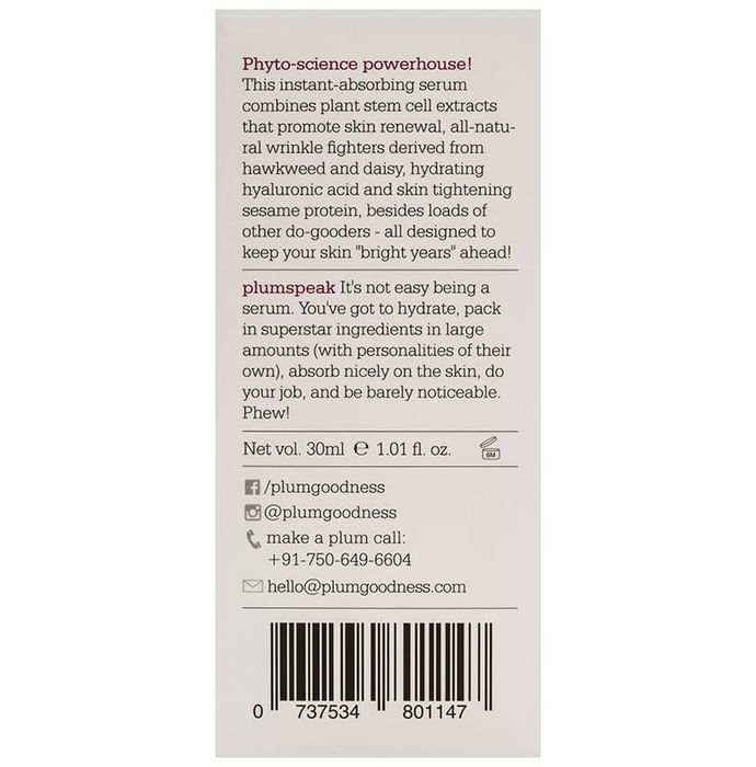 Plum Age Specialist Bright Years Cell Renewal Serum