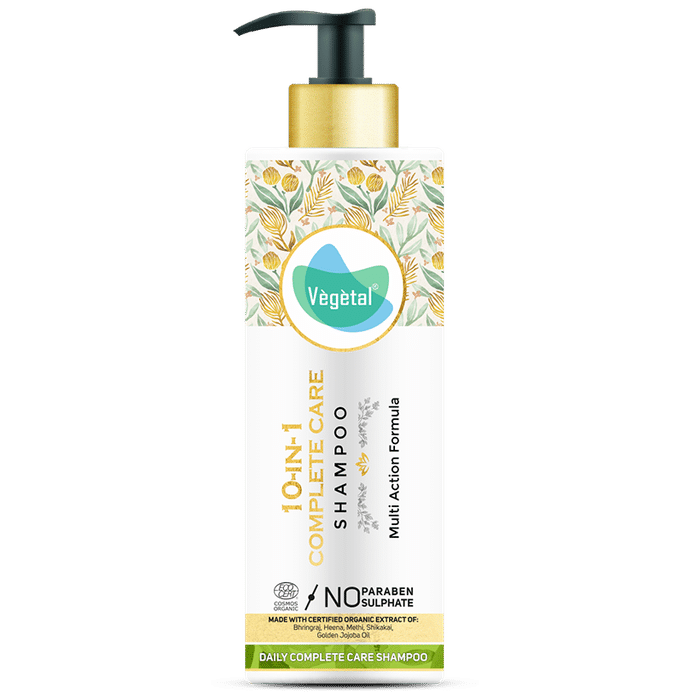 Vegetal 10 in 1 Complete Care Shampoo - Classic Derma