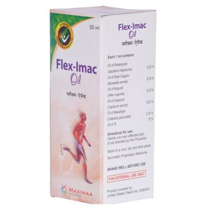 Proyurveda Flex-Imac Knee, Joint Pain Oil - Classic Derma