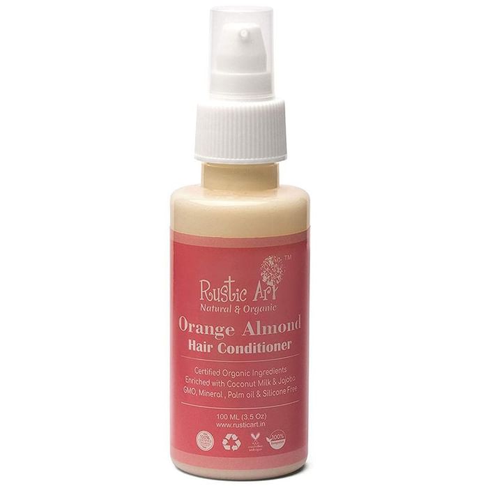 Rustic Art Natural & Organic Hair Conditioner Orange Almond - Classic Derma