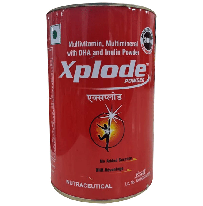 Xplode Protein with DHA, Inulin, Multivitamins & Multiminerals | Sucrose Free | Powder - Classic Derma