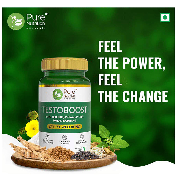 Pure Nutrition Testoboost Sexual Wellbeing Veg Tablet