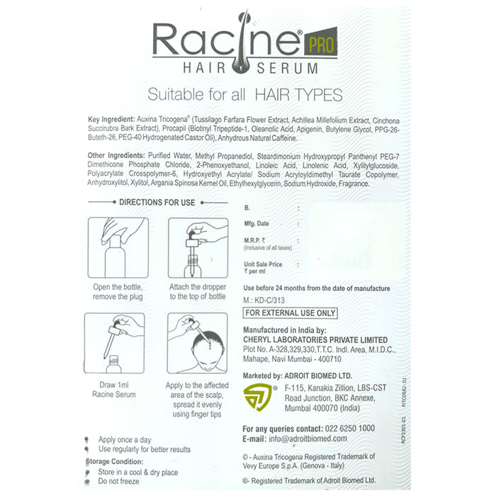 Racine Pro Hair Serum | For All Hair Types