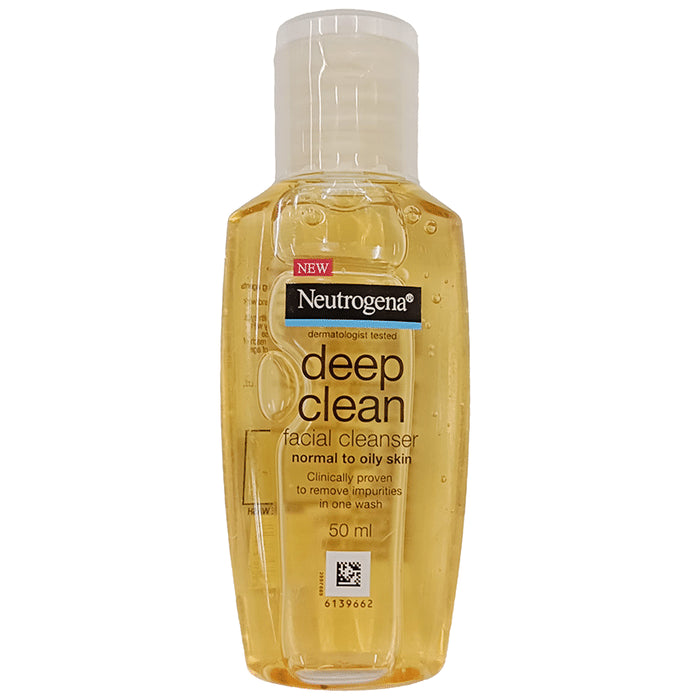 Neutrogena Deep Clean Facial Cleanser with Salicylic Acid | For Acne Prone Skin - Classic Derma