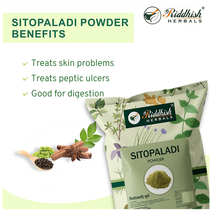 Riddhish Herbals Sitopaladi Powder (50 gm Each)