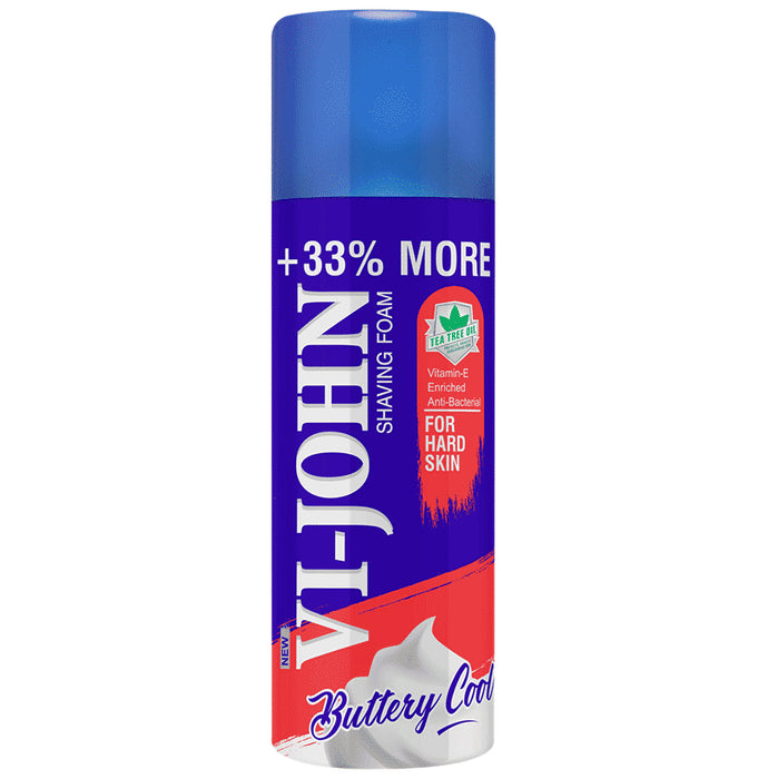 Vi-John Buttery Cool Shaving Foam for Hard Skin - Classic Derma