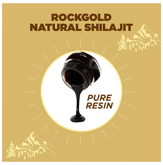 Rock Gold Natural Shilajit (Semi-Liquid)