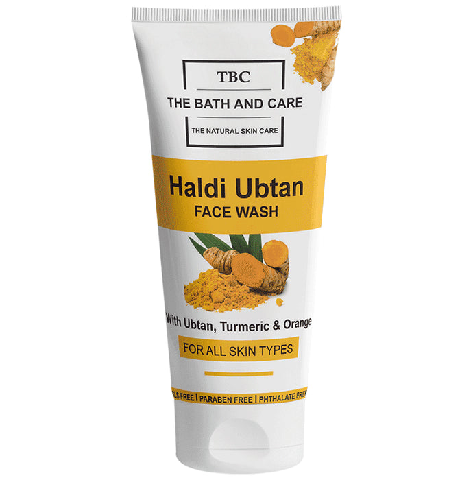 TBC-The Bath and Care Haldi Ubtan Face Wash - Classic Derma