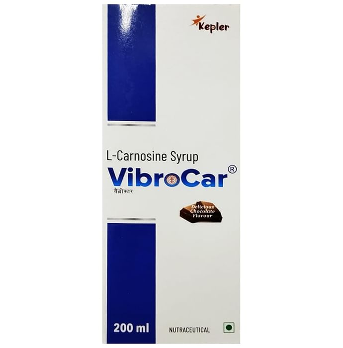 VibroCar L-Carnosine Syrup | Flavour Chocolate - Classic Derma
