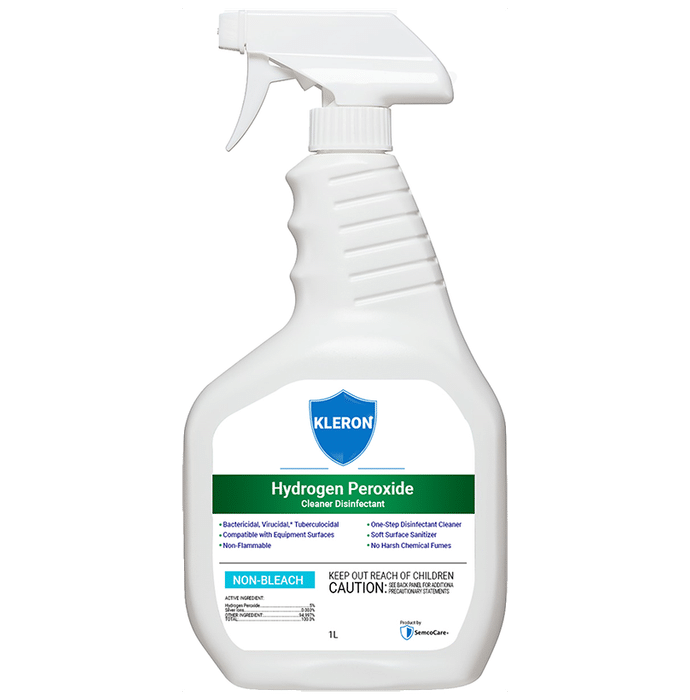 SemcoCare+ Kleron Hydrogen Peroxide Cleaner Disinfectant - Classic Derma