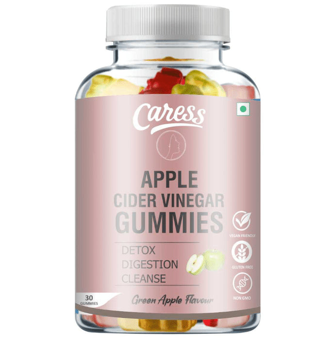 Caress Apple Cider Vinegar Gummy Green Apple - Classic Derma