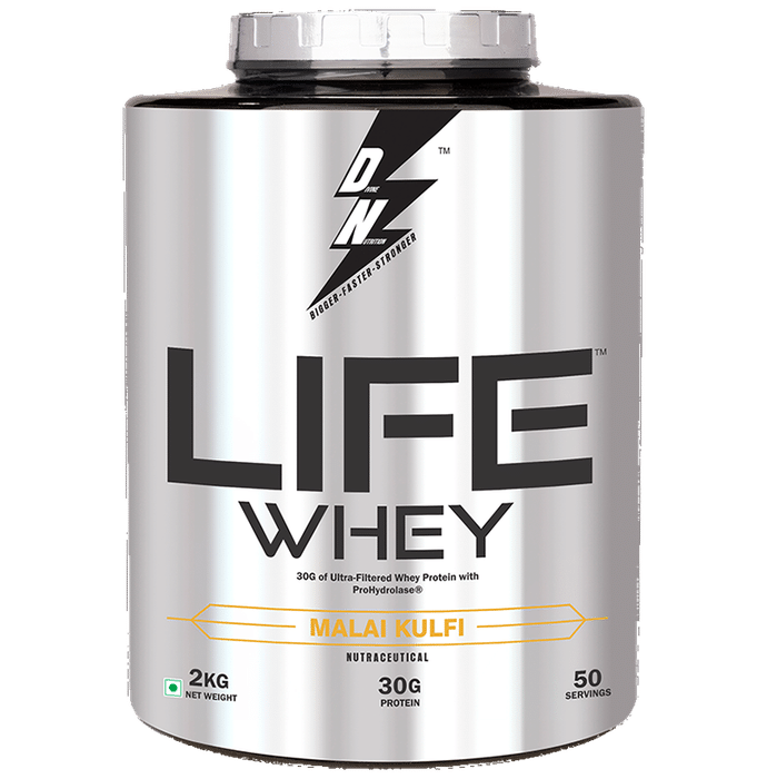Divine Nutrition Life Whey Powder Malai kulfi - Classic Derma